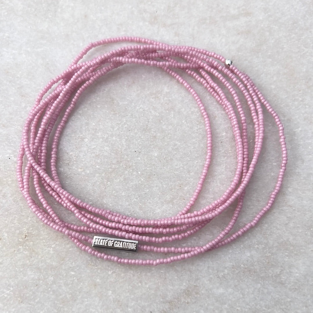 Rosey Gratitude Bracelet Wrap